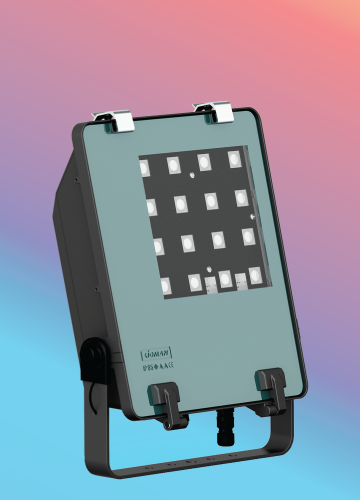 Ligman Lighting's Gandalf Floodlight (model UGA-5108X, UGA-51011).