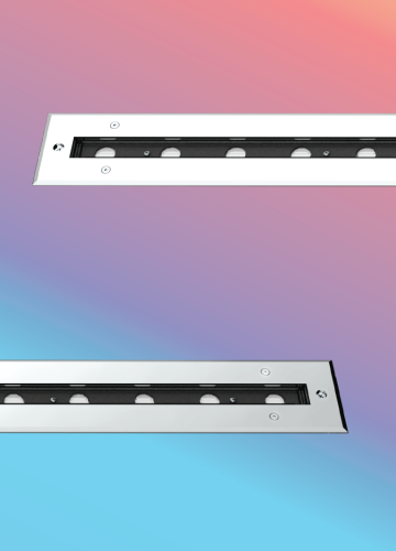 Click to view Ligman Lighting's Light Linear LA 1 &amp; 2 Inground (model ULA-600XX).