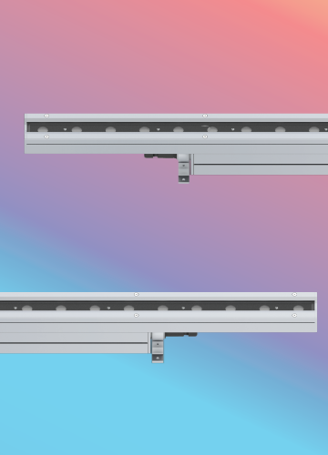 Ligman Lighting's Light Linear LA 6, 7 &amp; 8 Surface (model ULA-300XX).