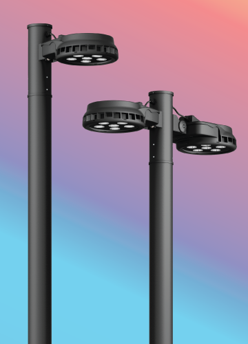 Click to view Ligman Lighting's  Quantum Street &amp; Area Light, IDA: Horizontal non-adjustable (model UQA-210XX).